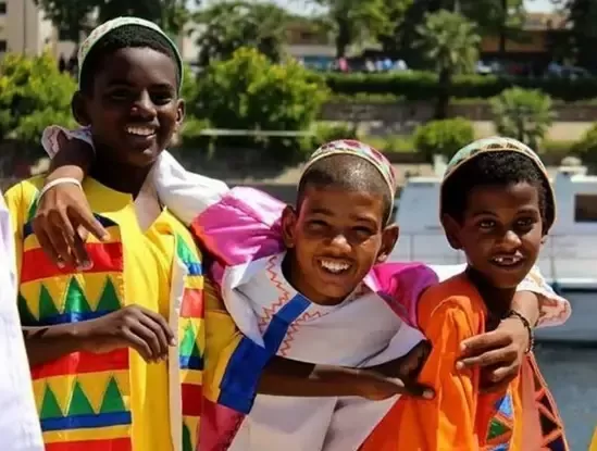 Nubian Village views on Egypt tour packages from USA